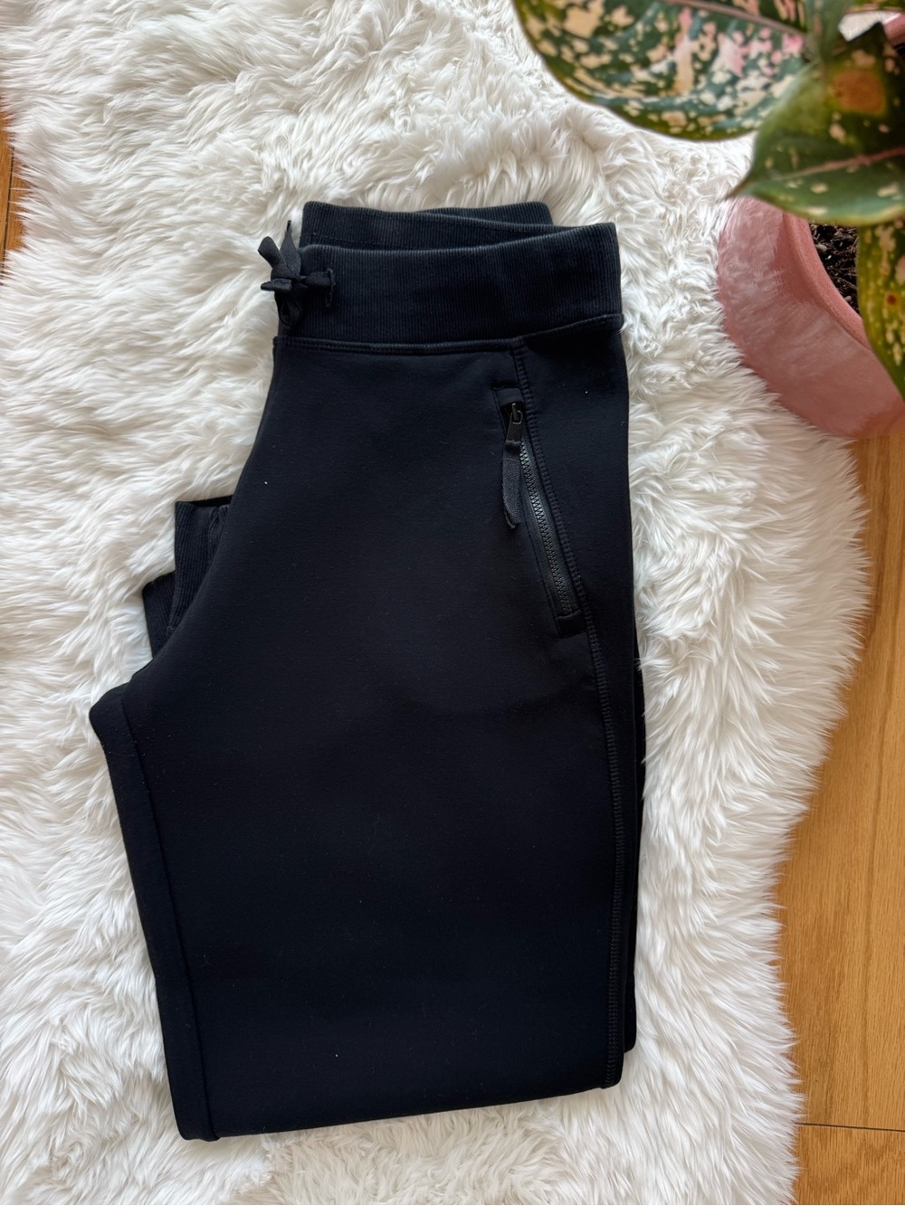 Kids Black Jogger Pants